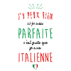 Je suis italienne