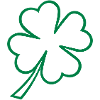 lucky clover st patrick