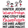 Kinderpflegerin mit Liebe