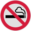 No smoking sign