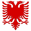 albania coat red