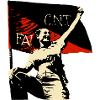 Anarchy Flag Woman