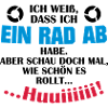 Ein Rad ab