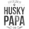 Stolzer Husky-Papa
