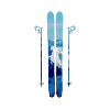 Freeski - White