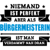 Funshirt Bürgermeisterin