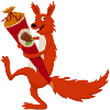 Eichhörnchen Schultüte