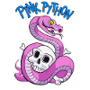 Pink Python (Blue)