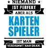 Funshirt Kartenspieler