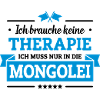 Nur in die Mongolei
