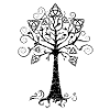 arbre phare noir