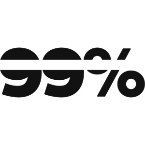 99% Logo Dark Grey