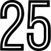 Rückennummer 25