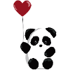 Panda Ballon