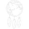Wolf Dreamcatcher