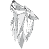 Geometrie Wolf grau