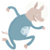 Schwein im All