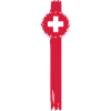 scheizer Kreuz anstecker