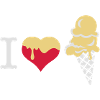 I love ice cream