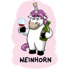 Weinhorn Einhorn