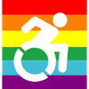 Disabled, Gay, Wheelchair, Pride, LGBTQ #