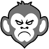 Grumpy Monkey