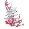 Pagode und Sakura