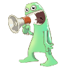 Schreiendes Alien