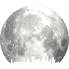 full moon skyline