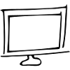 Bildschirm,Fernsehgerät,Fernseher,Glotze,TV,Röhre,