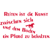 Reiten ist Kunst