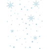 snowy day snowflakes c1