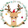 Cute reindeer