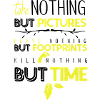 Leave nothing but footprints