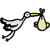 Stork + Baby 3
