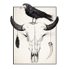 Skull and Crow