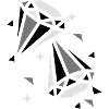 Two diamonds