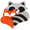 Fuchs & Waschbär