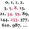 fibonacci sequence (2c)