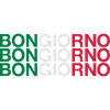 BONGIORNO Italien Italy Italia Flag