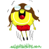 The flying tennis ball!