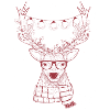 Cool Reindeer Design