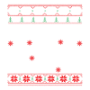 Skiing - ugly Christmas