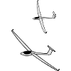 gliding glider pilot