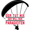 Nur Gleitschirmfliegen