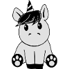Unicorn black