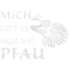 Nur mit Pfau