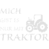 Nur mit Traktor