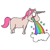 kotzendes Einhorn