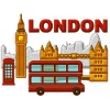 Londres, London, Inglaterra, recuerdo
